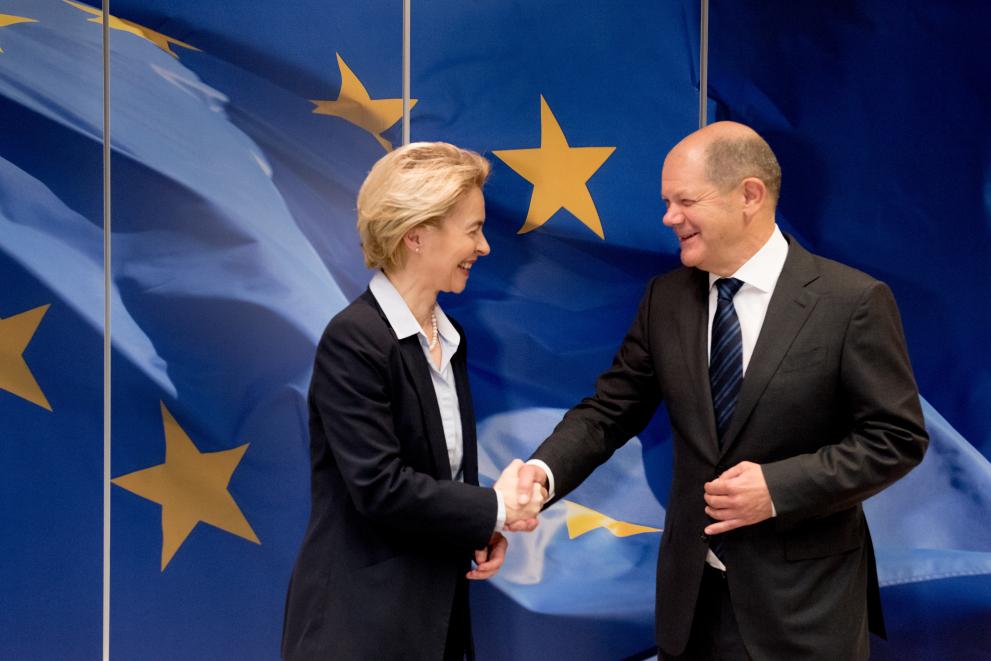Visit of Olaf Scholz, German Federal Vice Chancellor and Federal Minister for Finance, to the European Commission 