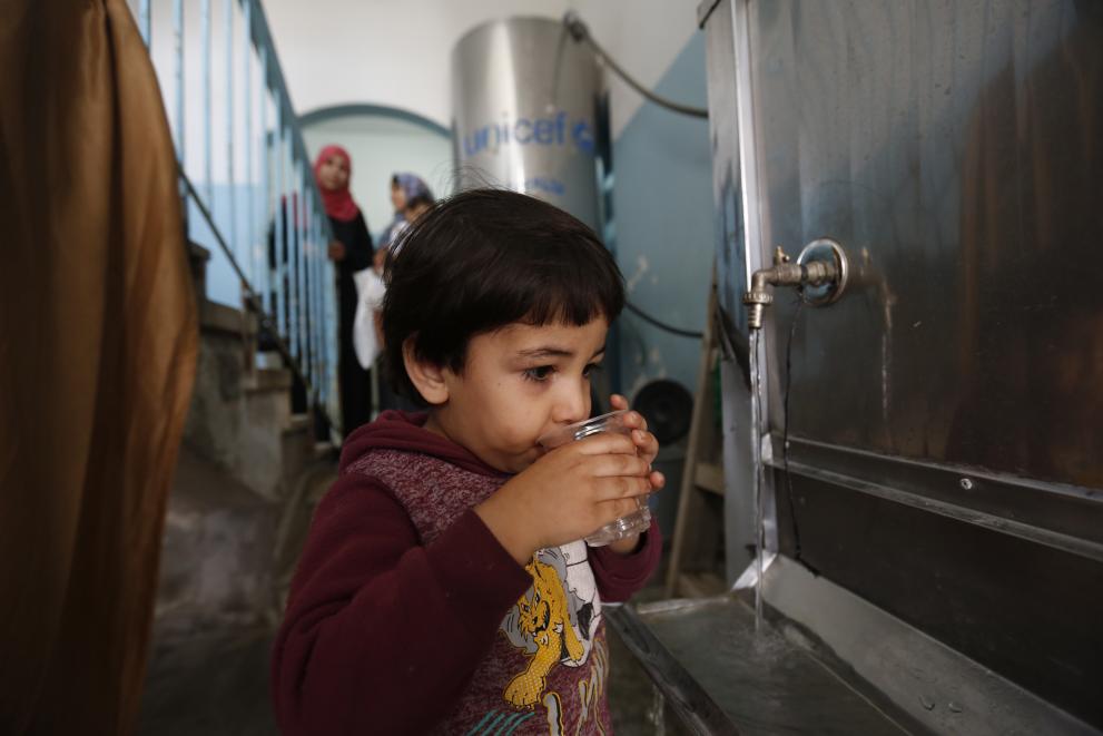 Clean water allows Gaza clinics to stay open
