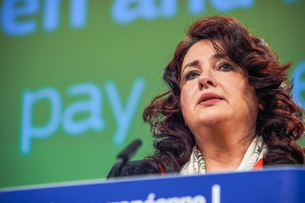 Press conference of Věra Jourová, Vice-President of the European Commission , and Helena Dalli, European Commissioner, on pay transparency, on pay transparency