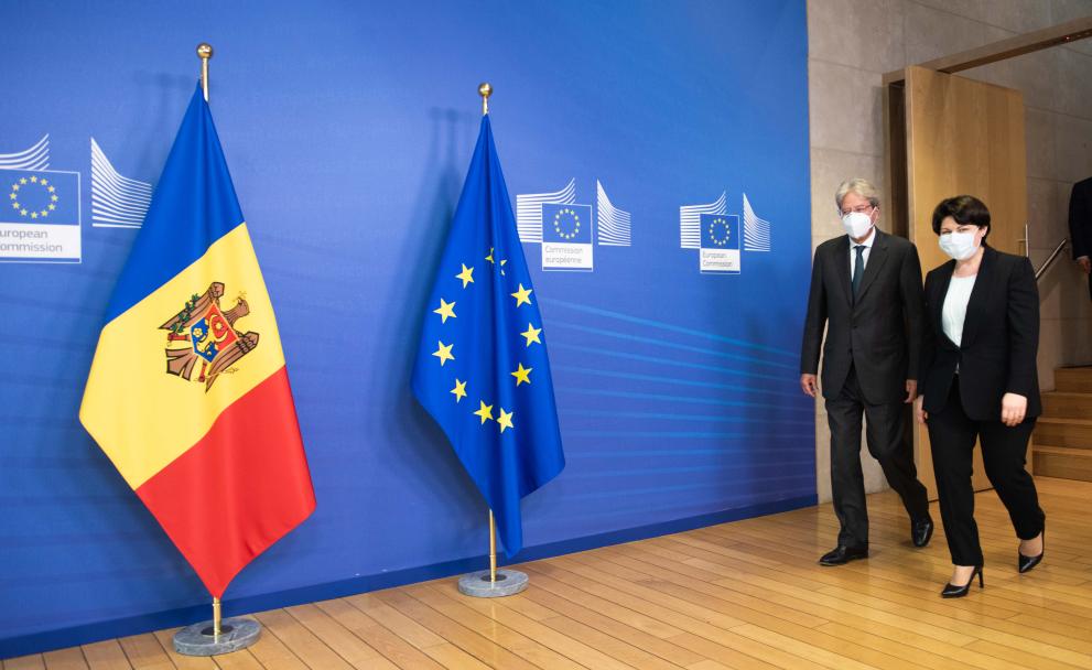 Visit of Natalia Gavrilita, Moldovan Prime Minister, to the European Commission
