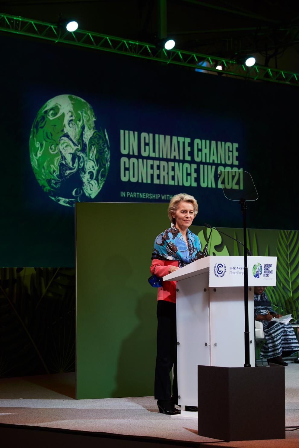 Participation of Ursula von der Leyen, President of the European Comission, in the the UN Climate Conference (COP26) in Glasgow