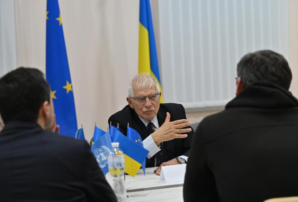 Visit of Josep Borrell Fontelles, Vice-President of the European Commission, to Ukraine
