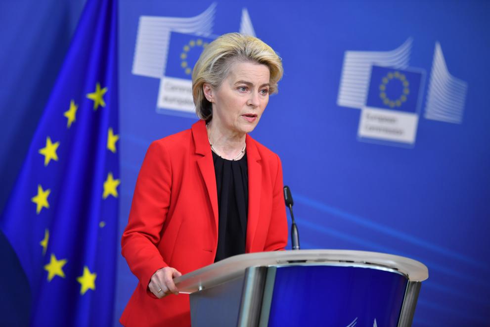 Press statement by Ursula von der Leyen, President of the European Commission, on EU financial support for Ukraine 