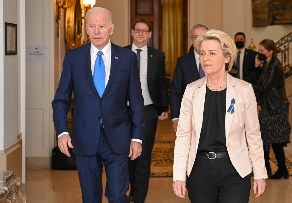 Joint statement by Joe Biden, President of the United States, and Ursula von der Leyen, President of the European Commission, on European Energy Security