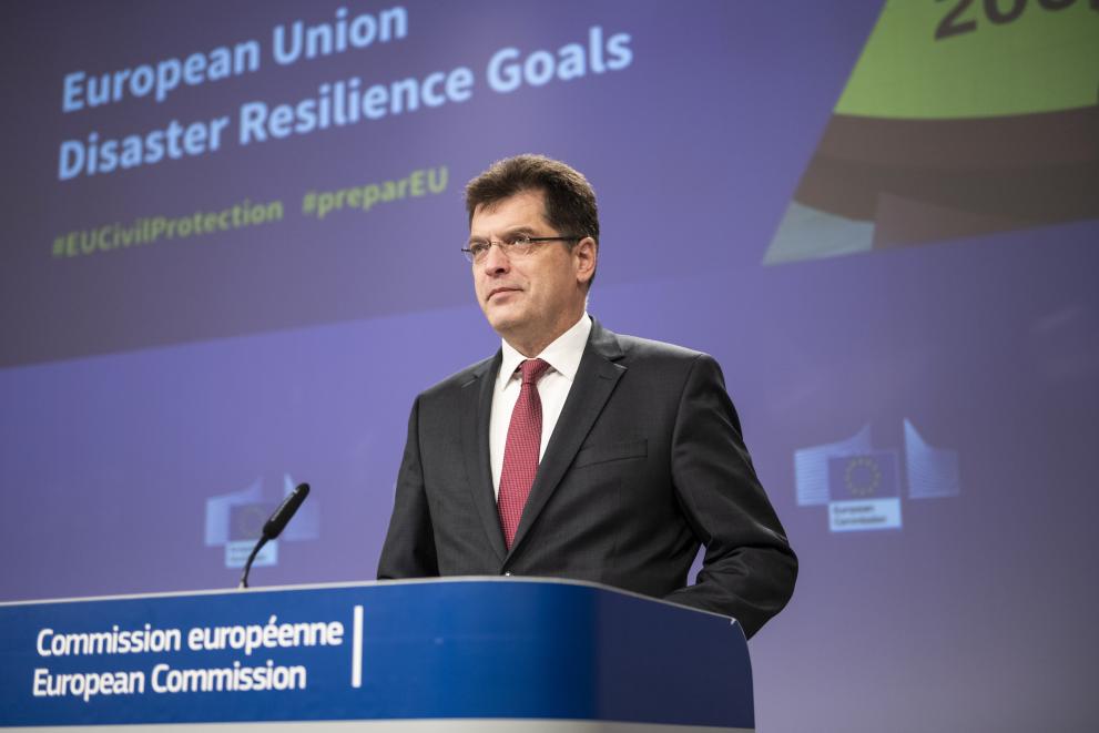 Read-out of the weekly meeting of the von der Leyen Commission by Janez Lenarčič, European Commissioner, the Union’s disaster resilience goals 