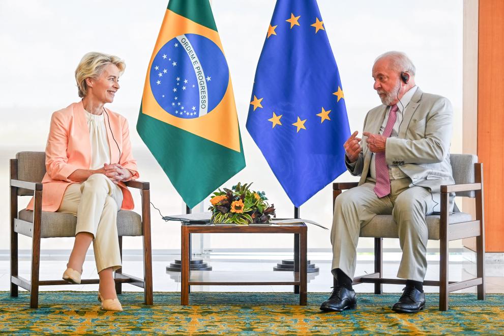 Visit of Ursula von der Leyen, President of the European Commission, to Brazil