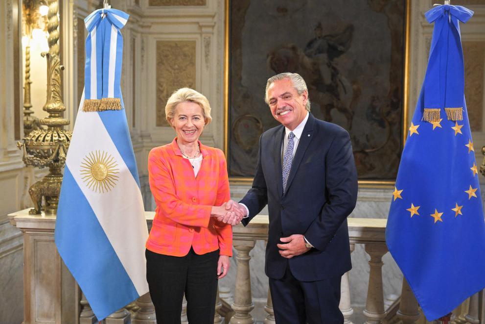Visit of Ursula von der Leyen, President of the European Commission, to Argentina