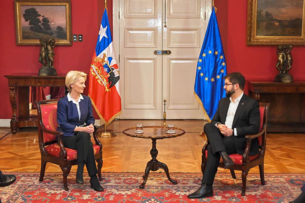 Visit of Ursula von der Leyen, President of the European Commission, to Chile