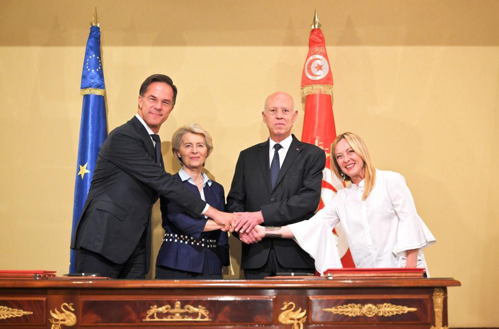 Visit of Ursula von der Leyen, President of the European Commission, to Tunisia