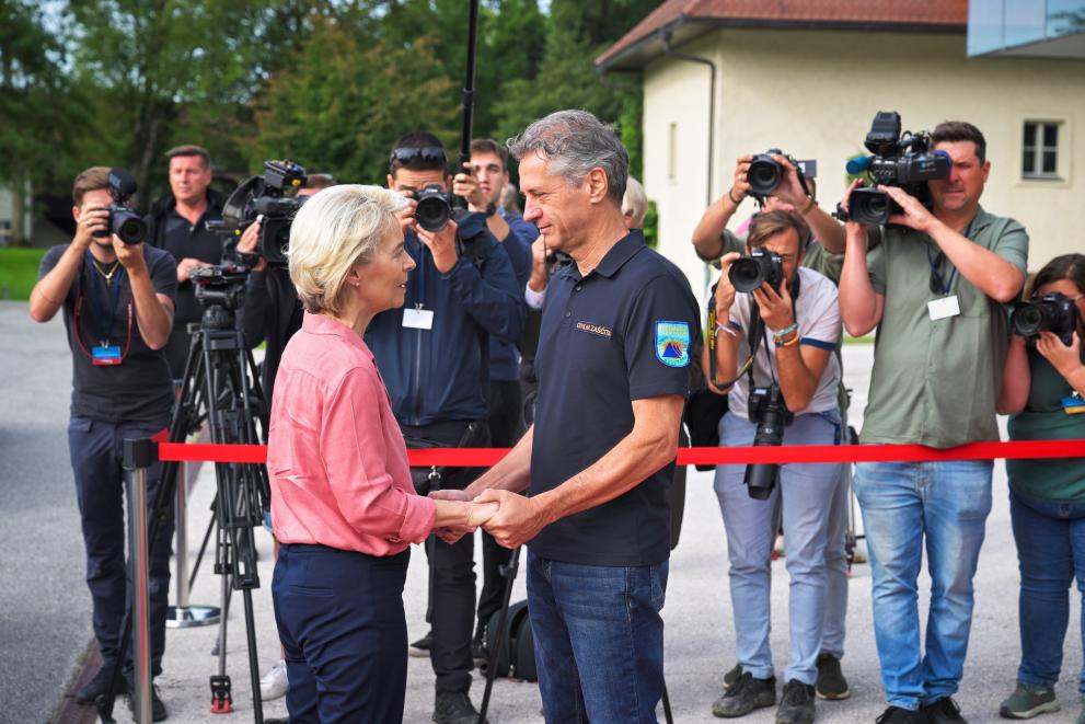 Visit of Ursula von der Leyen, President of the European Commission, to Slovenia