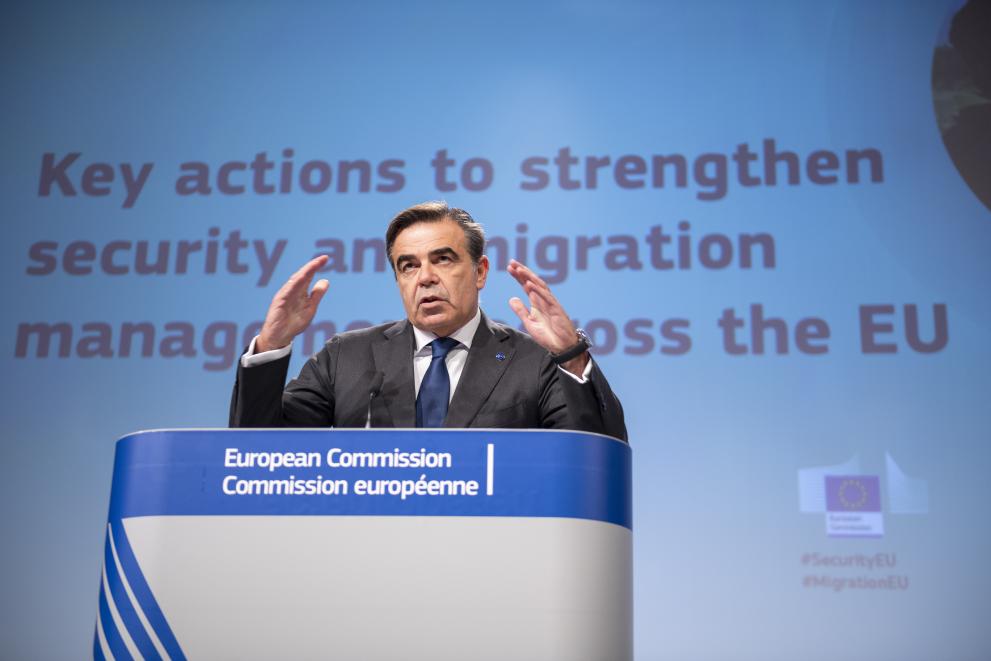 Press conference by Margaritis Schinas, Vice-President of the European Commission, and Ylva Johansson, European Commissioner, on key actions to strengthen security across the EU