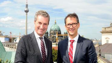 Oettinger und Kühnel in Berlin