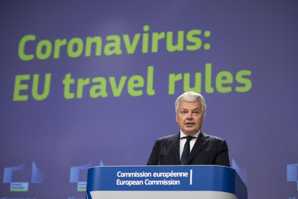 EU Travel Rules Reynders