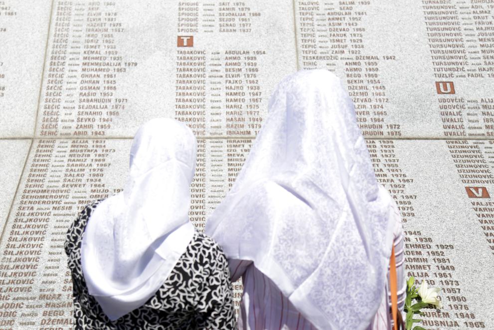 Srebrenica Memorial.