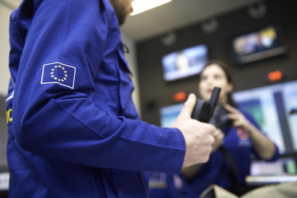 Stockfoto EU-Katastrophenschutzverfahren