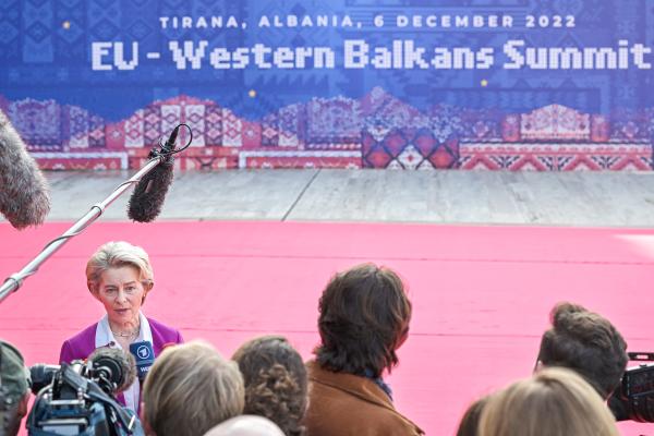 Visit of Ursula von der Leyen, President of the European Commission, in Albania