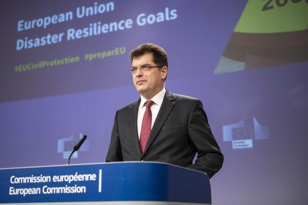 Read-out of the weekly meeting of the von der Leyen Commission by Janez Lenarcic, European Commissioner, the Union’s disaster resilience goals 