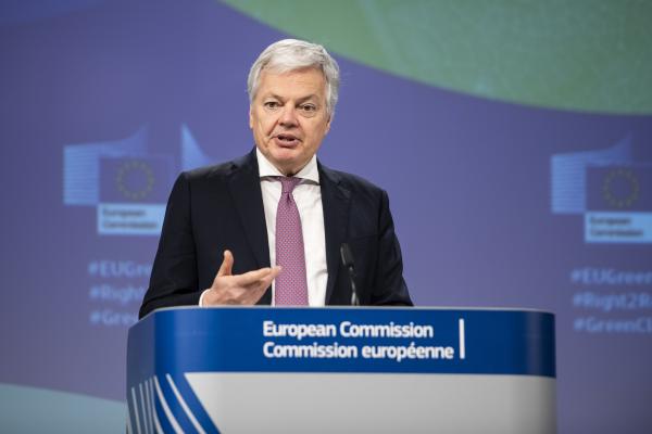 Read-out of the weekly meeting of the von der Leyen Commission by Didier Reynders, and Virginijus Sinkevicius, European Commissioners,  on measures against misleading environmental claims and on the right to repair