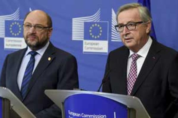 Juncker und Schulz