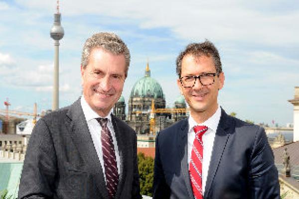 Oettinger und Kühnel in Berlin